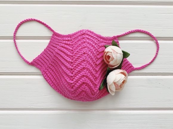 Reusable Face Mask Crochet Pattern PDF