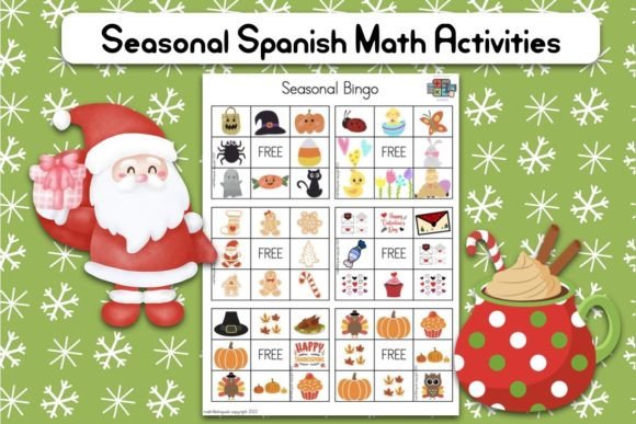 Seasonal Spanish Math(Spanish)