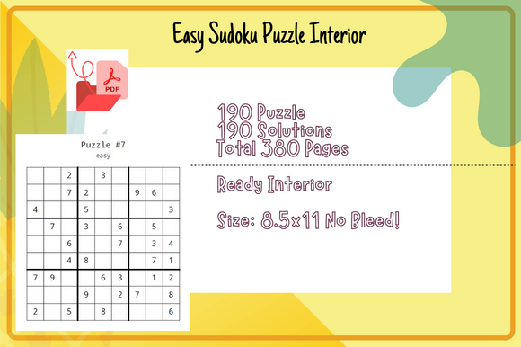 Sudoku Puzzle Practice Book Graphic by Jerin Design · Creative Fabrica