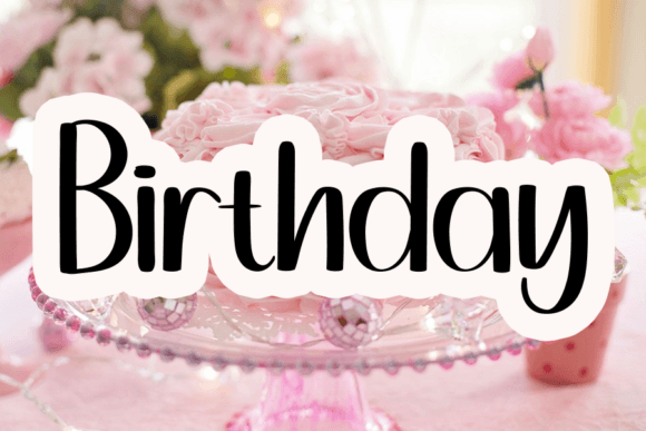 Candy Font - Preview 1