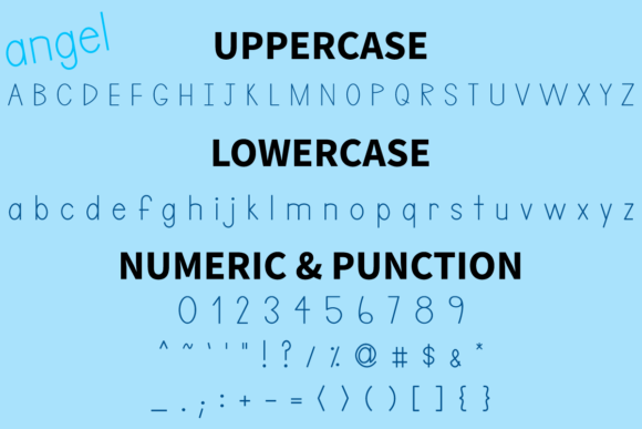 Angel Font - Preview 4