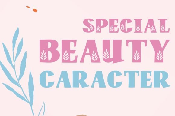 Blossom Font - Preview 1