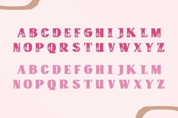 Blossom Font - Preview 2