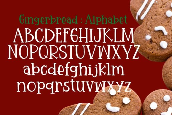Gingerbread Font - Preview 2