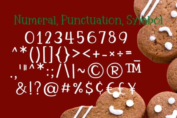 Gingerbread Font - Preview 3