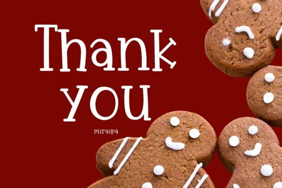 Gingerbread Font - Preview 4