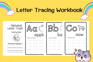 Letter Tracing Workbook Graphic by Foam-Design Store · Creative Fabrica