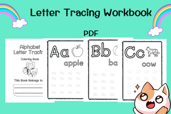 Alphabet Flashcards for Kid Graphic by Foam-Design Store · Creative Fabrica