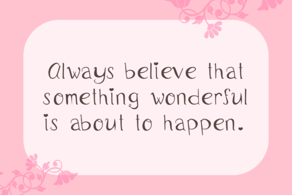 Blondie Font - Preview 2