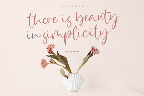 Bloomilife Font - Preview 2