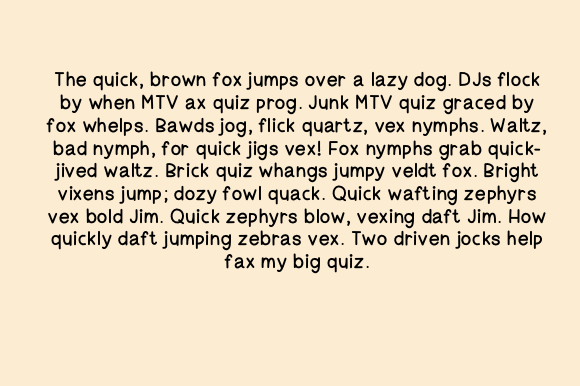 Coconut Font - Preview 1