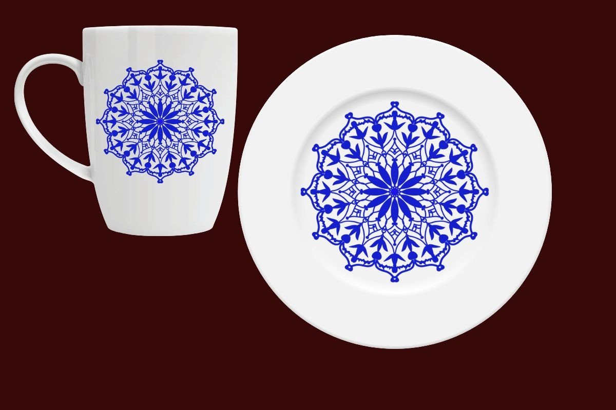 Mandala Floral Svg Clipart Cut File