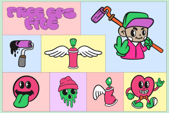 Mighty Rebel Font PNG with transparent background - Preview 4