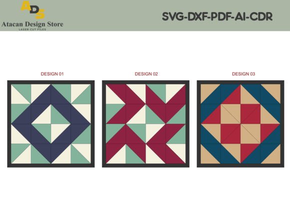 Modern Quilt Patterns / Geometric Quilt
