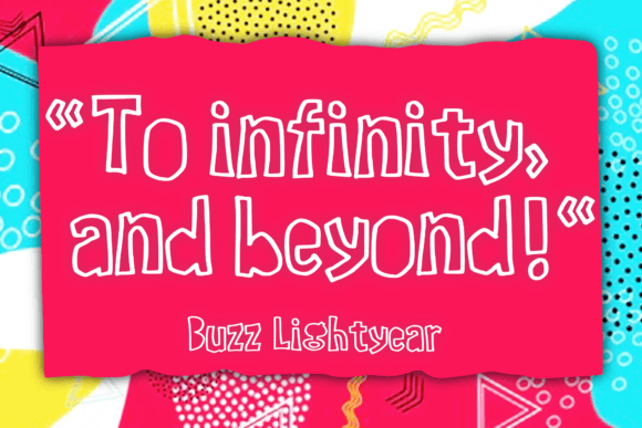 Pop Retro Font PNG with transparent background - Preview 1