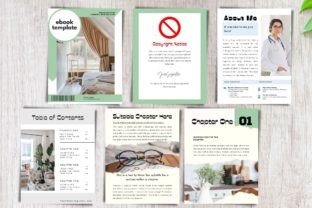 EBook Template Canva, Workbook, Workshee Graphic by craftsmaker ...