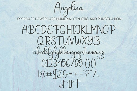 Angelina Font - Preview 6