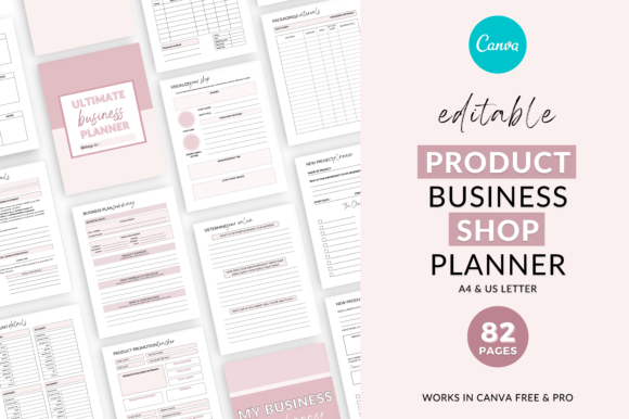 Business Planner Templates Canva