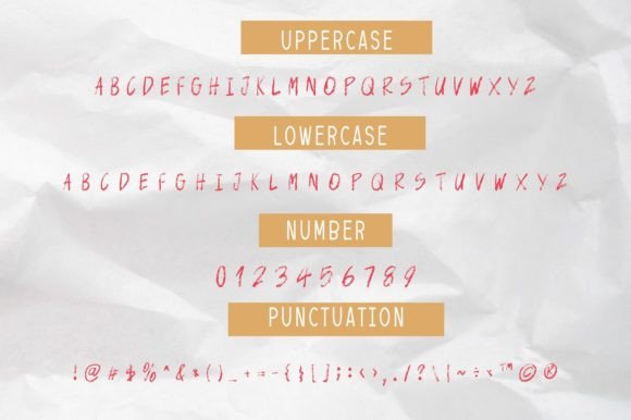 Caily Font - Preview 1