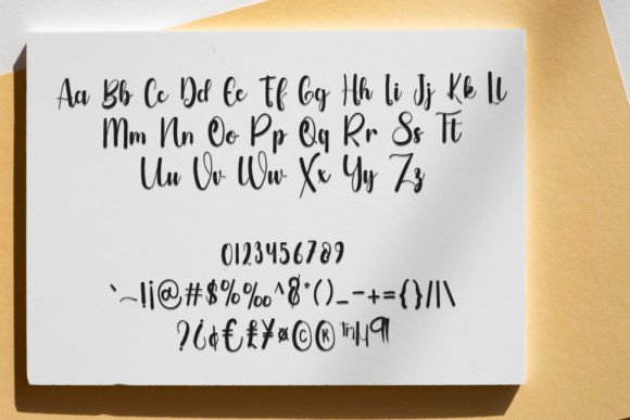 Careful Font - Preview 5