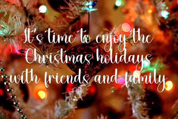 Christmas Font - Preview 3