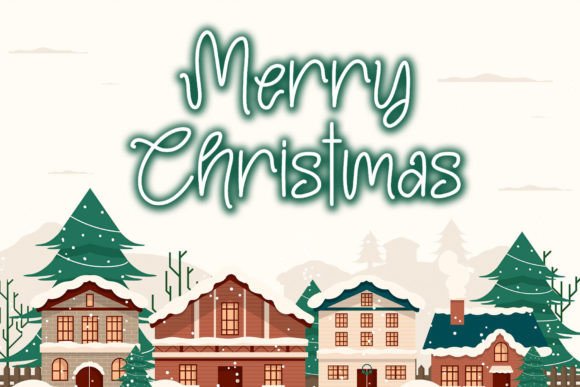 Christmas Honey Font - Preview 1