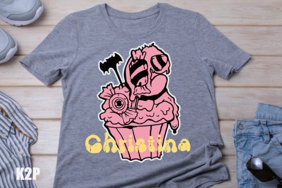Cupcake Ghoul Candy Font PNG with transparent background - Preview 6
