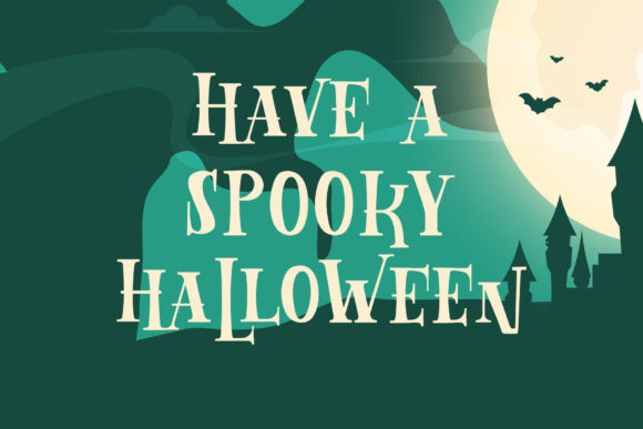 Follower Spooky Font - Preview 2