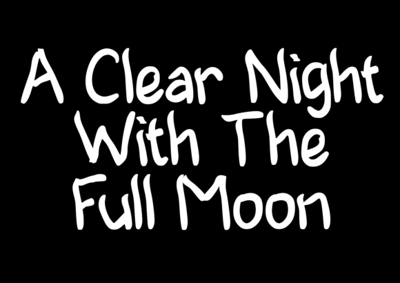 Full Moon Font - Preview 2