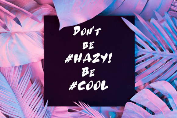 Hazy Curves Font - Preview 2