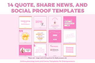 Instagram Engagement Posts Canva Graphic by catecreates1 · Creative Fabrica