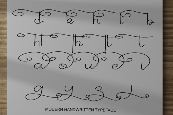 Jingea Font PNG with transparent background - Preview 5