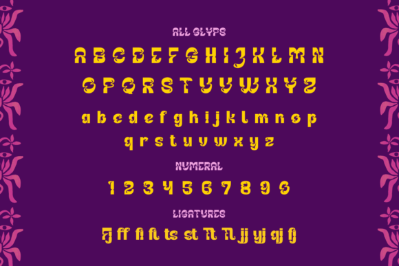 Mawur Font PNG with transparent background - Preview 4