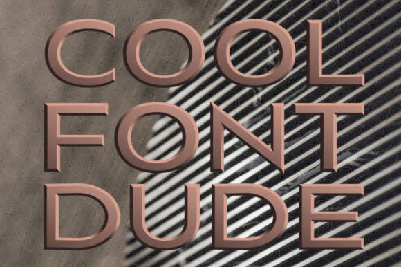 Nesto Copper Font PNG with transparent background - Preview 1