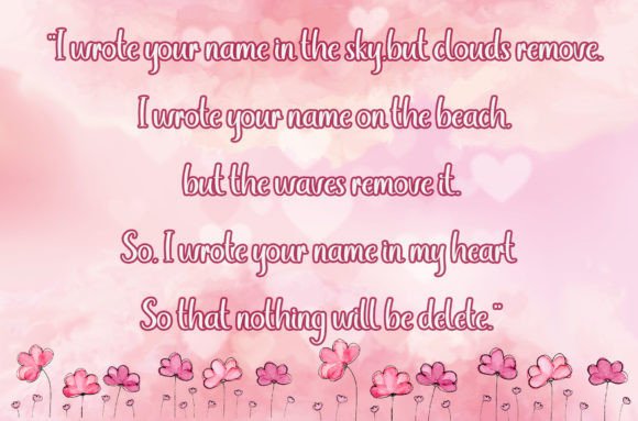 Preety in Heart Font font preview - 2
