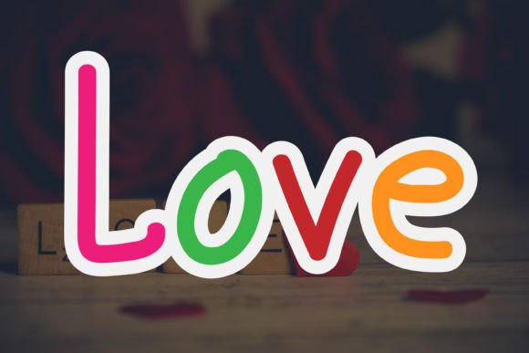 Best Rainbow Font - Preview 2