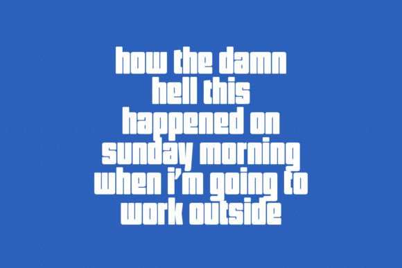 Chucka Font PNG with transparent background - Preview 4