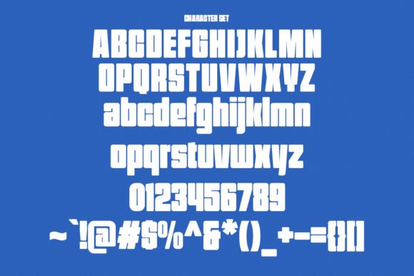 Chucka Font PNG with transparent background - Preview 6