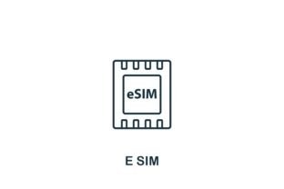 E Sim Icon Graphic by aimagenarium · Creative Fabrica