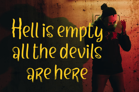 Fatal Tragedy Font - Preview 4