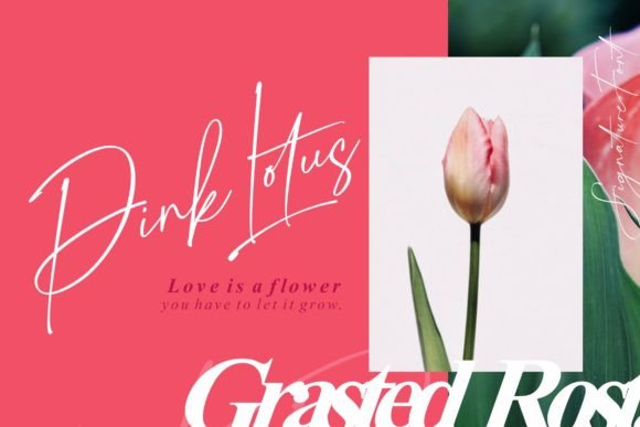 Grasted Rosta Font - Preview 2