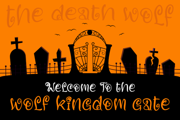Haloking Creepy Font - Preview 2