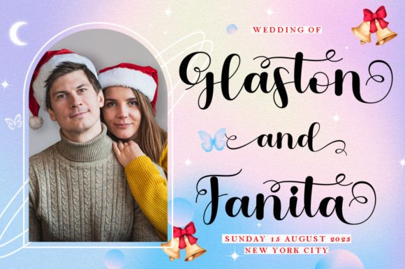 Happy New Year Font - Preview 6