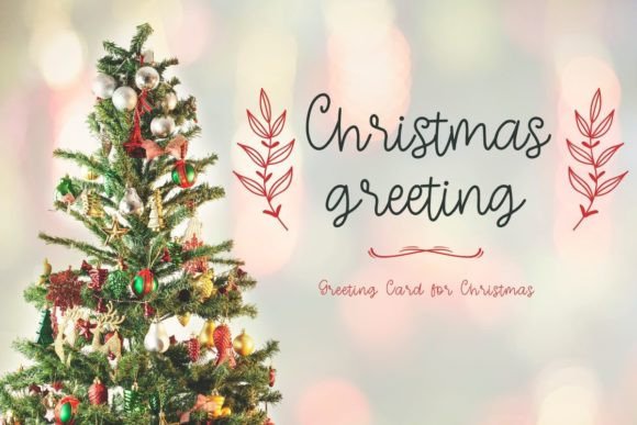 Hello December Font - Preview 1