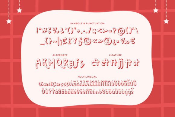 Kinder Minders Font PNG with transparent background - Preview 2