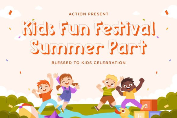 Kinder Minders Font PNG with transparent background - Preview 3