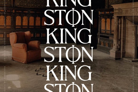 Kingston Roman Font PNG with transparent background - Preview 6