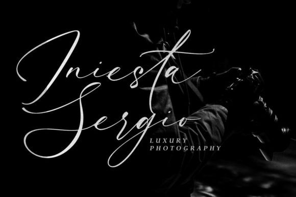Luxury Modish Font PNG with transparent background - Preview 5