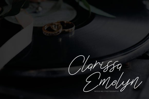 Monikha Font PNG with transparent background - Preview 1