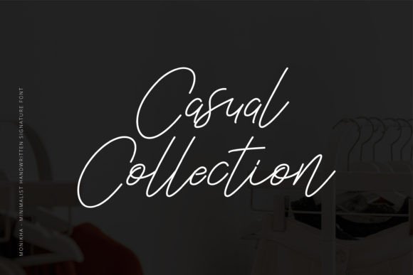 Monikha Font PNG with transparent background - Preview 2
